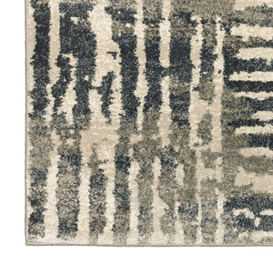 Oriental Weavers Carson Indoor Area Rug - Soft High-pile Texture In Elegant, Modern Colors For Stylish Living Spaces Blue,Beige Polypropylene C0745c068230st
