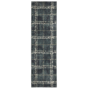Oriental Weavers Carson Indoor Area Rug - Soft, Textured High-pile Design In Muted Colors For Modern Living Spaces Blue,Ivory Polypropylene C0746j068230st