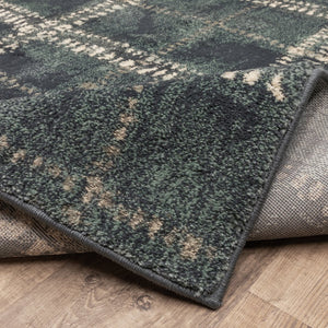 Oriental Weavers Carson Indoor Area Rug - Soft, Textured High-pile Design In Muted Colors For Modern Living Spaces Blue,Ivory Polypropylene C0746j068230st