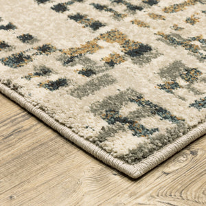 Oriental Weavers Carson Indoor Area Rug – Soft, Textured High-pile Design With Modern Patterns In Muted Colors Beige,Grey Polypropylene C0748f068230st