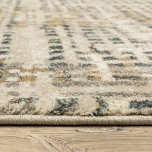 Oriental Weavers Carson Indoor Area Rug – Soft, Textured High-pile Design With Modern Patterns In Muted Colors Beige,Grey Polypropylene C0748f068230st