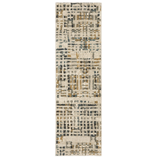 Oriental Weavers Carson Indoor Area Rug – Soft, Textured High-pile Design With Modern Patterns In Muted Colors Beige,Grey Polypropylene C0748f068230st