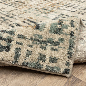 Oriental Weavers Carson Indoor Area Rug – Soft, Textured High-pile Design With Modern Patterns In Muted Colors Beige,Grey Polypropylene C0748f068230st
