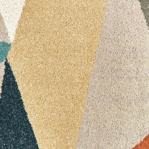 Oriental Weavers Carson Indoor Area Rug – Plush High-pile Design With Soft Textured Yarn And Modern Aesthetic Charm Blue,Orange Polypropylene C9659b068230st