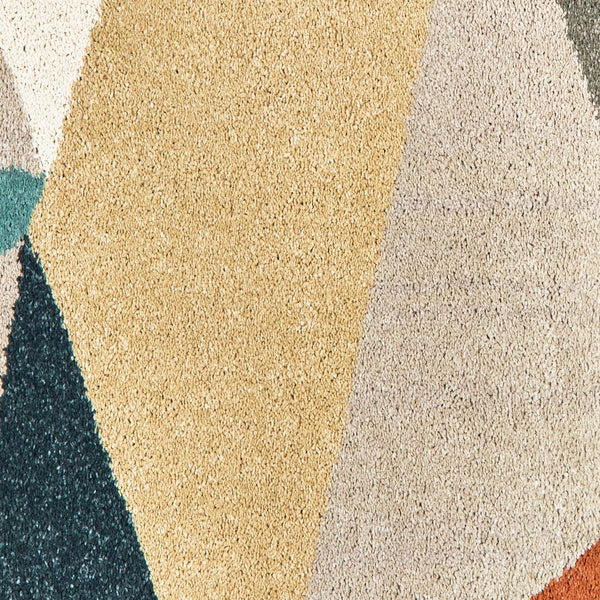 Oriental Weavers Carson Indoor Area Rug – Plush High-pile Design With Soft Textured Yarn And Modern Aesthetic Charm Blue,Orange Polypropylene C9659b068230st