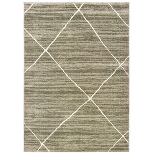 Oriental Weavers Carson Indoor Area Rug – Plush High-pile Design In Soft Mid-tones For A Modern Home Aesthetic Grey,Ivory Polypropylene C9661a117165st