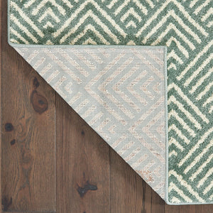 Oriental Weavers Carson Indoor Area Rug - Soft, Textured High-pile Design In Modern Muted Colors For Stylish Living Blue,Ivory Polypropylene C9667c160220st