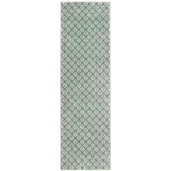 Oriental Weavers Carson Indoor Area Rug - Soft, Textured High-pile Design In Modern Muted Colors For Stylish Living Blue,Ivory Polypropylene C9667c068230st