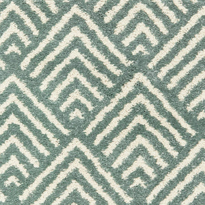 Oriental Weavers Carson Indoor Area Rug - Soft, Textured High-pile Design In Modern Muted Colors For Stylish Living Blue,Ivory Polypropylene C9667c160220st