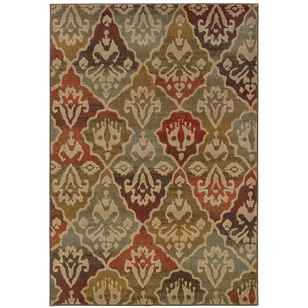 Oriental Weavers Casablanca Timeless Area Rug Collection In Elegant Pastels - Luxurious & Durable For Every Space Multi,Beige Nylon C4442c300390st