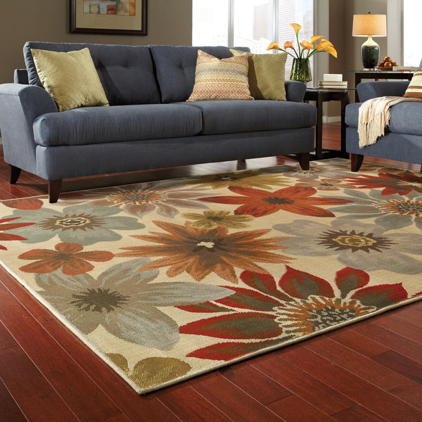 Oriental Weavers Casablanca Timeless Indoor Area Rug - Luxurious Space-dyed Nylon Blend With Modern Pastel Patterns Beige,Multi Nylon C5190a300390st