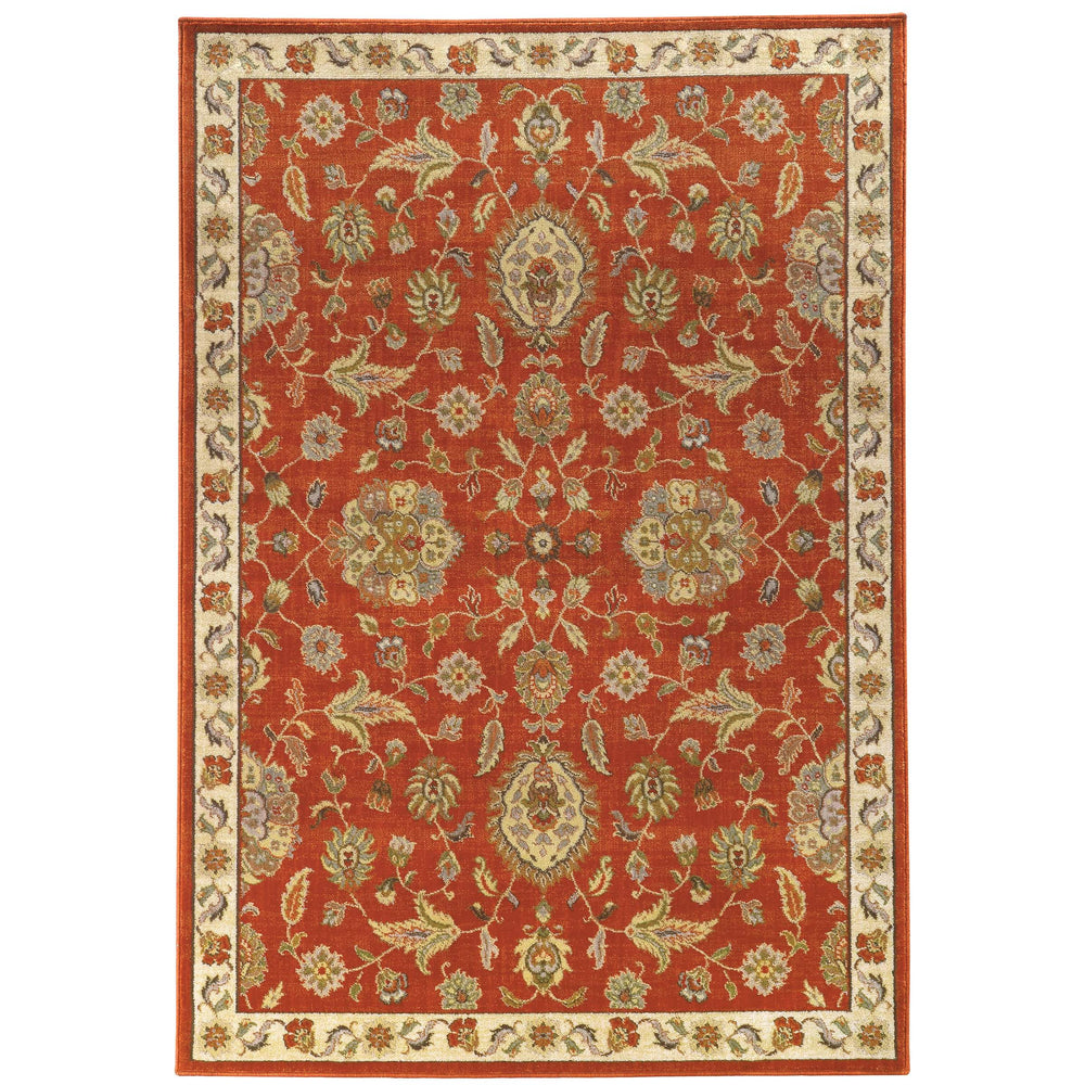 Oriental Weavers Casablanca Persian Floral Indoor Area Rug Power Loomed Nylon Polypropylene Blend C5317D300390ST