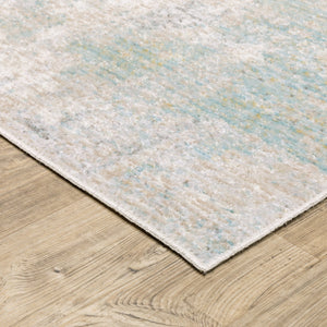 Oriental Weavers Cavett Indoor Area Rug - Soft, Durable, And Versatile Design Perfect For Modern And Traditional Spaces Ivory,Teal Polypropylene Ccav01200290st