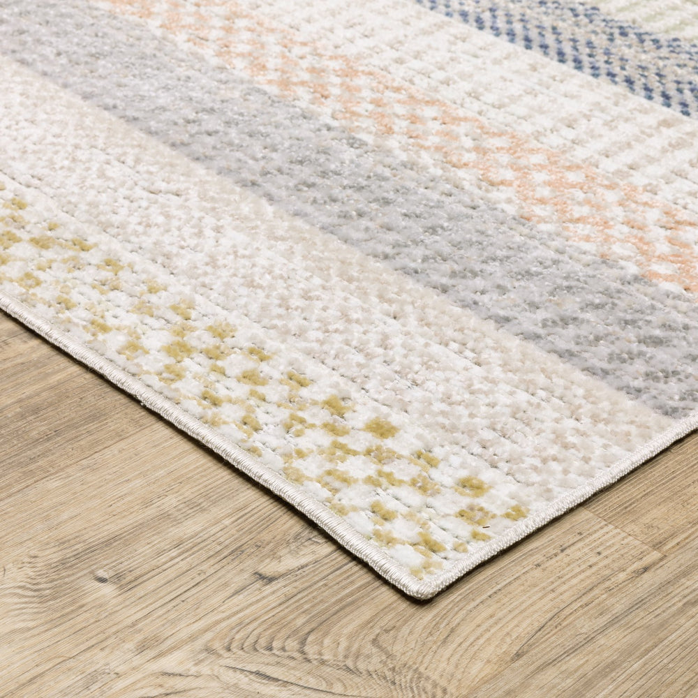 Oriental Weavers Cavett Indoor Area Rug – Versatile Vintage Style With Soft, Durable Fibers For Family-friendly Homes Ivory,Multi Polypropylene Ccav08240330st