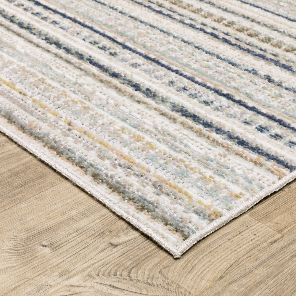 Oriental Weavers Cavett Beige/Multi Indoor Area Rug 2'7" X 7'9" - Soft, Durable, Vintage Design For Family & Pets Beige,Multi Polypropylene Ccav10080240st