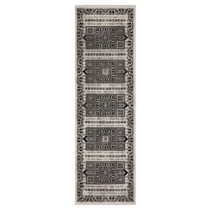 Oriental Weavers Chamberlain Indoor Area Rug – Luxurious Soft Polyester Yarn, Elegant Persian Motifs For Any Room Ivory,Charcoal Polyester Cch01g068235st