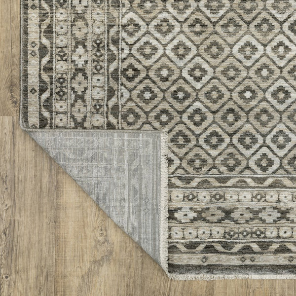 Oriental Weavers Chamberlain Indoor Area Rug - Luxurious Soft Polyester, Vintage Persian Motifs, And Elegant Design Grey,Beige Polyester Cch03b160235st