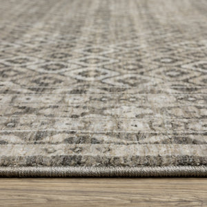 Oriental Weavers Chamberlain Indoor Area Rug - Luxurious Soft Polyester, Vintage Persian Motifs, And Elegant Design Grey,Beige Polyester Cch03b160235st