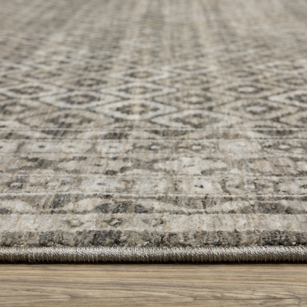 Oriental Weavers Chamberlain Indoor Area Rug - Luxurious Soft Polyester, Vintage Persian Motifs, And Elegant Design Grey,Beige Polyester Cch03b160235st