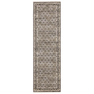 Oriental Weavers Chamberlain Indoor Area Rug - Luxurious Soft Polyester, Vintage Persian Motifs, And Elegant Design Grey,Beige Polyester Cch03b068235st