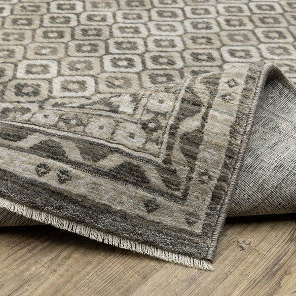 Oriental Weavers Chamberlain Indoor Area Rug - Luxurious Soft Polyester, Vintage Persian Motifs, And Elegant Design Grey,Beige Polyester Cch03b160235st