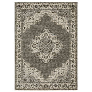 Oriental Weavers Chamberlain Indoor Area Rug - Elegant Persian Motifs In Soft Neutrals For Timeless Home Decor Grey,Beige Polyester Cch05a200296st