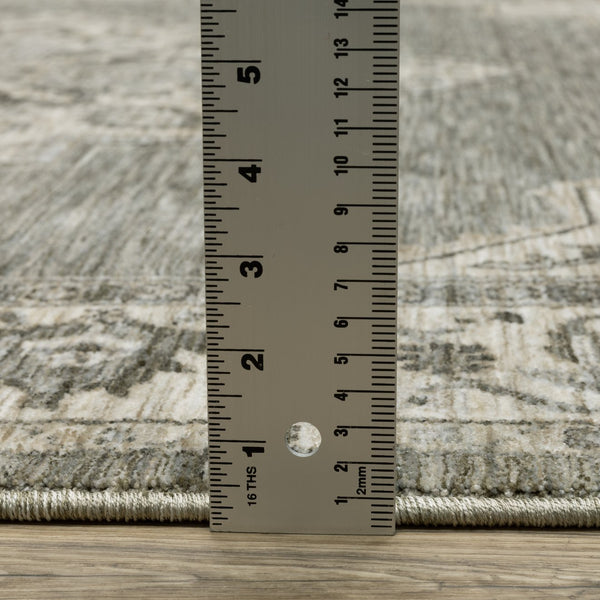 Oriental Weavers Chamberlain Indoor Area Rug - Elegant Persian Motifs In Soft Neutrals For Timeless Home Decor Grey,Beige Polyester Cch05a200296st