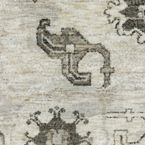 Oriental Weavers Chamberlain Indoor Area Rug - Luxurious Soft Polyester With Vintage Persian Motifs In Neutral Shades Ivory,Grey Polyester Cch06b100153st