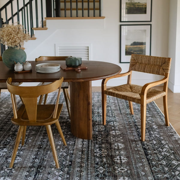 Oriental Weavers Chamberlain Indoor Area Rug - Luxurious Soft Polyester With Persian Motifs In Neutral Tones Black,Grey Polyester Cch07c100153st