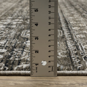 Oriental Weavers Chamberlain Indoor Area Rug - Luxurious Soft Polyester With Persian Motifs In Neutral Tones Black,Grey Polyester Cch07c100153st