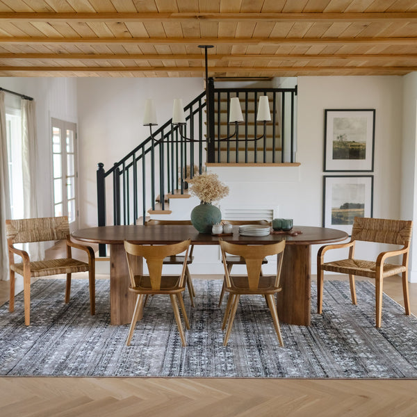 Oriental Weavers Chamberlain Indoor Area Rug - Luxurious Soft Polyester With Persian Motifs In Neutral Tones Black,Grey Polyester Cch07c100153st