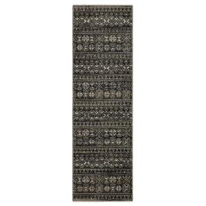 Oriental Weavers Chamberlain Indoor Area Rug - Luxurious Soft Polyester With Persian Motifs In Neutral Tones Black,Grey Polyester Cch07c068235st