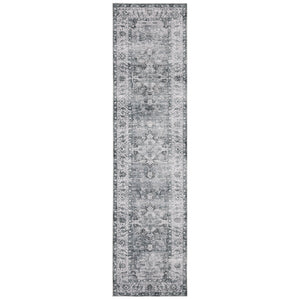 Oriental Weavers Charleston Indoor Area Rug - Machine Washable, Non-slip Backing, Perfect For High-traffic Areas Navy,Ivory Polyester Ccha03061244st