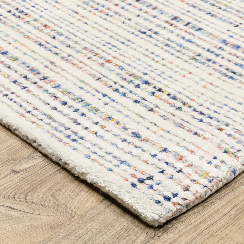 Oriental Weavers Circa Hand-tufted Indoor Area Rug - Luxurious Viscose & Wool Blend With Textured Design For Elegance Ivory,Multi Viscose Ccir01152243st