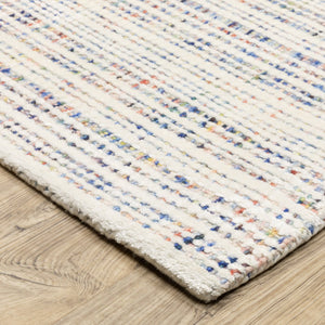 Oriental Weavers Circa Hand-tufted Indoor Area Rug - Luxurious Viscose & Wool Blend With Textured Design For Elegance Ivory,Multi Viscose Ccir01152243st