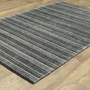 Oriental Weavers Circa Hand-tufted Indoor Area Rug With Luxurious Viscose And Textured Wool - Elegant Home Decor Black,Ivory Viscose Ccir02152243st
