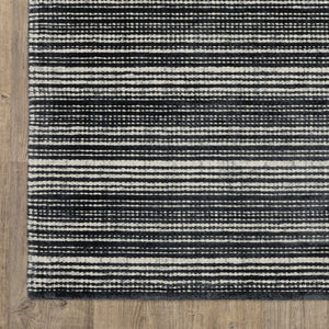 Oriental Weavers Circa Hand-tufted Indoor Area Rug With Luxurious Viscose And Textured Wool - Elegant Home Decor Black,Ivory Viscose Ccir02152243st