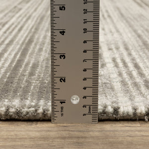 Oriental Weavers Circa Hand-tufted Indoor Area Rug - Luxurious Viscose & Wool Texture For Stylish Home Décor Grey,Ivory Viscose Ccir04152243st