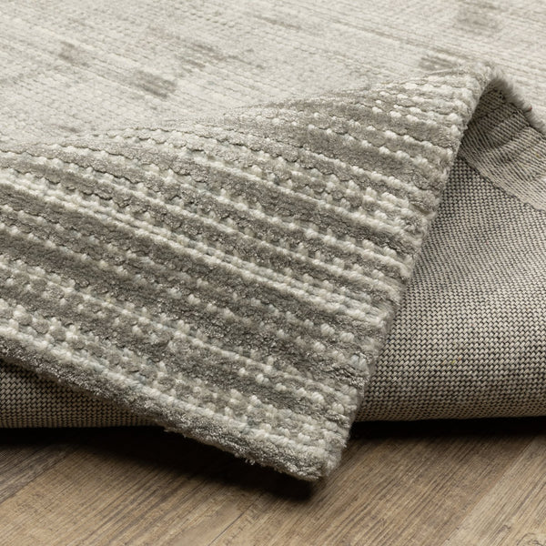 Oriental Weavers Circa Hand-tufted Indoor Area Rug - Luxurious Viscose & Wool Texture For Stylish Home Décor Grey,Ivory Viscose Ccir04152243st