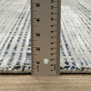 Oriental Weavers Circa Hand-tufted Indoor Area Rug With Soft Viscose And Textured Wool For Stylish Home Décor Grey,Blue Viscose Ccir05076243st