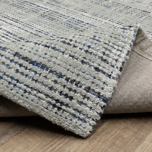 Oriental Weavers Circa Hand-tufted Indoor Area Rug With Soft Viscose And Textured Wool For Stylish Home Décor Grey,Blue Viscose Ccir05076243st