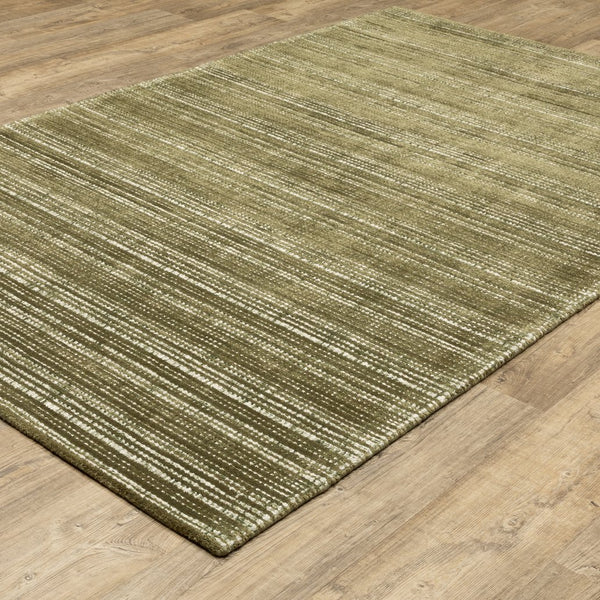 Oriental Weavers Circa Luxurious Hand-tufted Indoor Area Rug With Soft Viscose And Textured Wool For Stylish Decor Green,Ivory Viscose Ccir07152243st
