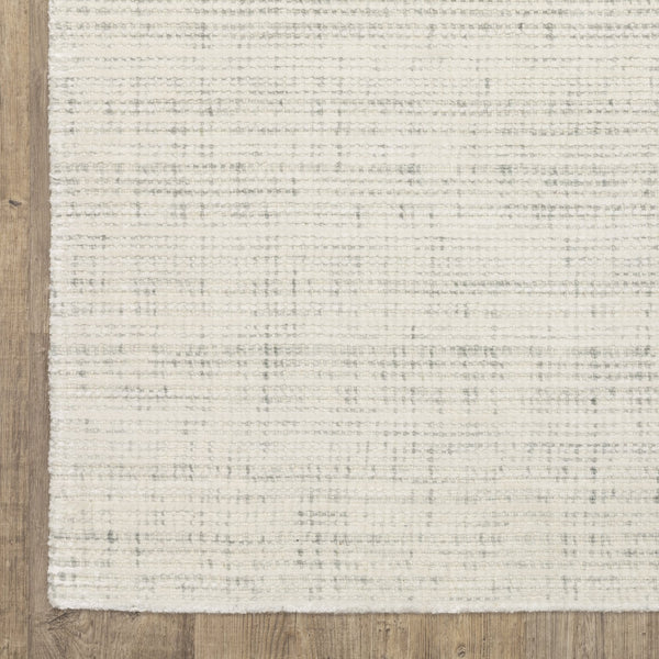Oriental Weavers Circa Hand-tufted Area Rug - Soft Viscose Pile With Textured Wool For Elegant Home Décor Style Ivory,Grey Viscose Ccir08152243st