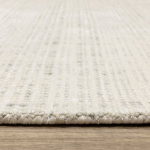 Oriental Weavers Circa Hand-tufted Area Rug - Soft Viscose Pile With Textured Wool For Elegant Home Décor Style Ivory,Grey Viscose Ccir08152243st