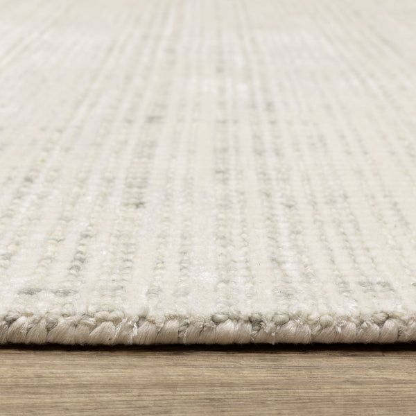 Oriental Weavers Circa Hand-tufted Area Rug - Soft Viscose Pile With Textured Wool For Elegant Home Décor Style Ivory,Grey Viscose Ccir08152243st