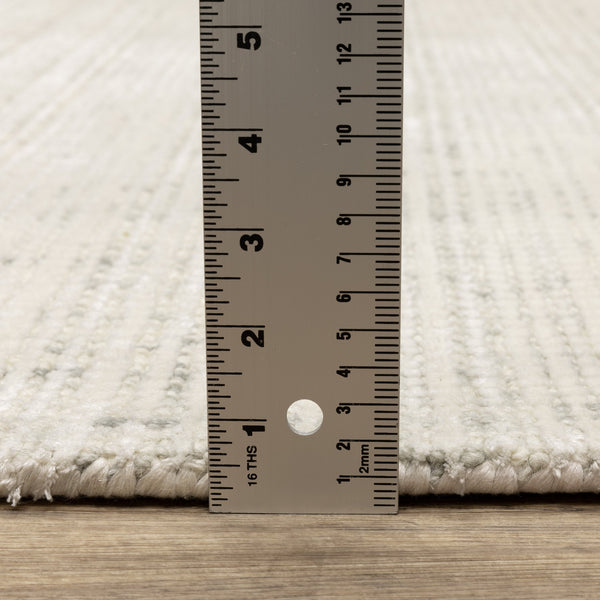 Oriental Weavers Circa Hand-tufted Area Rug - Soft Viscose Pile With Textured Wool For Elegant Home Décor Style Ivory,Grey Viscose Ccir08152243st