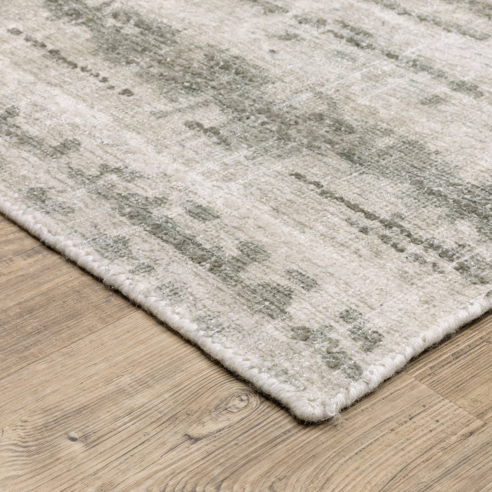 Oriental Weavers Clarke Beige And Green Hand-loomed Indoor Area Rug - Luxurious Wool And Viscose Blend For Elegance Beige,Green Wool Ccla02305427st