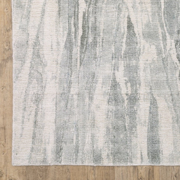 Oriental Weavers Clarke Indoor Area Rug - Hand-loomed Wool & Viscose, Soft Modern Aesthetic In Green & Ivory Tones Green,Ivory Wool Ccla03275366st