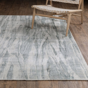 Oriental Weavers Clarke Indoor Area Rug - Hand-loomed Wool & Viscose, Soft Modern Aesthetic In Green & Ivory Tones Green,Ivory Wool Ccla03275366st