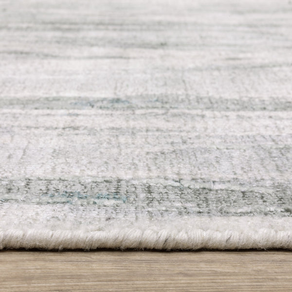 Oriental Weavers Clarke Indoor Area Rug - Hand-loomed Wool & Viscose, Soft Modern Aesthetic In Green & Ivory Tones Green,Ivory Wool Ccla03275366st